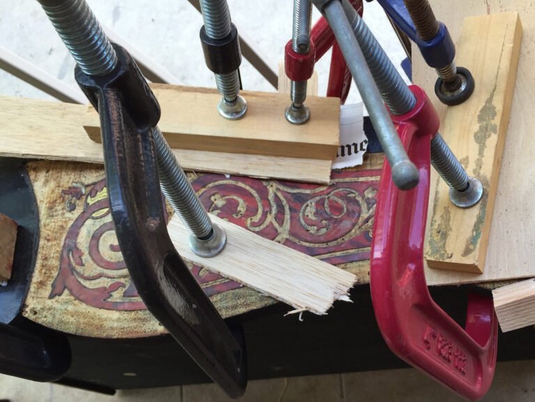 French-Desk-a-la-Boul-art-restoration-process
